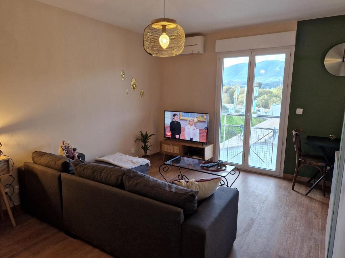Studio Climatise Parking Gratuit Sarrola-Carcopino Bagian luar foto